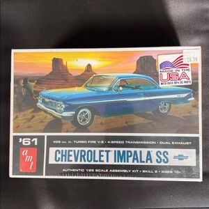 61 Impala SS AMT 1/25th scale model kit sealed